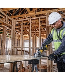 Pilarka tarczowa DEWALT DCS571P2 piła akumulatorowa 115 mm 2x XR 18V 5Ah T-STAK II Czarny, Żółty