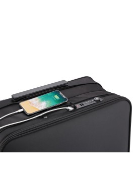 XD DESIGN TORBA PODRÓŻNA ANTYKRADZIEŻOWA FLEX FOLDABLE TROLLEY CZARNA P/N: P705.811