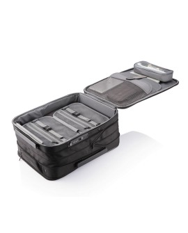 XD DESIGN TORBA PODRÓŻNA ANTYKRADZIEŻOWA FLEX FOLDABLE TROLLEY CZARNA P/N: P705.811