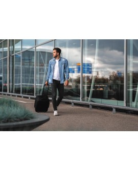 XD DESIGN TORBA PODRÓŻNA ANTYKRADZIEŻOWA FLEX FOLDABLE TROLLEY CZARNA P/N: P705.811