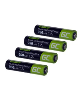 GREEN CELL AKUMULATORKI PALUSZKI 4X AAA R3 950MAH