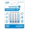 Zestaw akumulatorków everActive Professional line EVHRL03-1050 (1050mAh Ni-MH LSD)