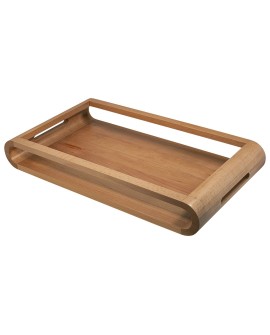 ARTELEGNO VASD Dwustronna taca z drewna bukowego 27 x 49 cm