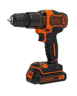 Black & Decker BDCHD18-QW wiertło 1400 RPM Czarny, Pomarańczowy