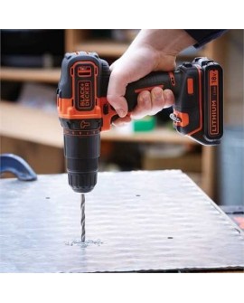 Black & Decker BDCHD18-QW wiertło 1400 RPM Czarny, Pomarańczowy