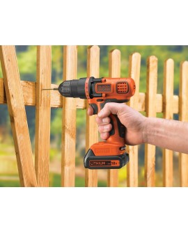 Black & Decker BDCDD18N 650 RPM Czarny, Pomarańczowy