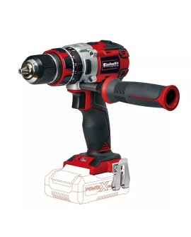 Einhell TE-CD 18 Li-i Zamek centralny 1,5 kg Czarny, Czerwony