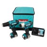 Zestaw narzędzi Makita CLX224A Battery Toolbox 12V MAX 2 x 2.0 Ah Li-ion (DF333D + TD110D)