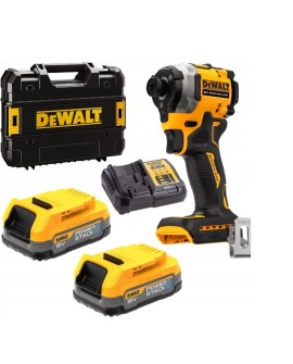 DEWALT.ZAKRĘTARKA UDAR.18V DCF860E2T 208Nm 2x1,7Ah POWERSTACK TSTAK
