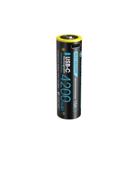 Nitecore NL2142LTHPR bateria do użytku domowego Bateria do ponownego naładowania 21700 Litowo-jonowa (Li-Ion)