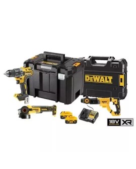 18v xr zestaw combo dcd791 dcg405, dch263 2 aku 5ah, ład.