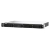 Qnap TS-435XeU-4G, 1U, 4 x 2.5"/3.5" SATA , Marvell Octeon TX2 CN9130 / CN9131 quad-core, 4GB DDR4 SODIMM (Max. 32GB), 2 x 10GbE