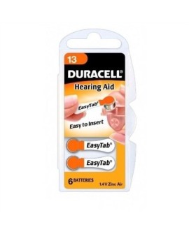 Duracell | A13/DA13/ZL13 | Cynkowe ogniwa powietrzne | 6 szt.