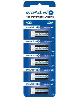 EVERACTIVE BATERIE ALKALICZNE A23 12V, BLISTER 5 SZT. 23A5BL