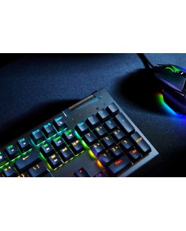 Razer BlackWidow V4 X. Tastatur Formfaktor: Volle Größe (100%), Geräteschnittstelle: USB, Tastatur-Switch: Mechanischer Switch.