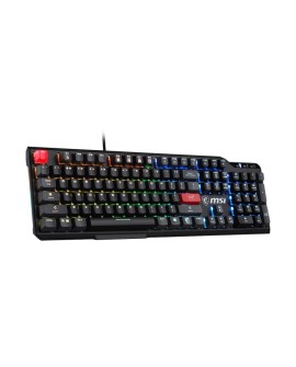 MSI Vigor GK41 Dusk LR US klawiatura Gaming USB QWERTY Angielski Czarny