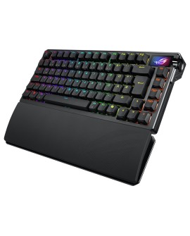 ASUS ROG Azoth Extreme klawiatura Gaming USB + RF Wireless + Bluetooth QWERTZ Czarny