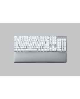 Razer Pro Type Ultra klawiatura Biuro USB + RF Wireless + Bluetooth QWERTY US English Srebrny, Biały