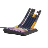 GENESIS THOR 230 TKL klawiatura Gaming USB + RF Wireless + Bluetooth QWERTY Czarny, Niebieski, Szary, Pomarańczowy