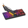 GENESIS Thor 230 TKL klawiatura Gaming USB + RF Wireless + Bluetooth QWERTY Czarny, Szary, Pomarańczowy