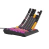 GENESIS Thor 230 TKL klawiatura Gaming USB + RF Wireless + Bluetooth QWERTY Czarny, Szary, Pomarańczowy