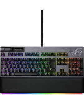 ASUS ROG Strix Flare II Animate klawiatura Gaming USB QWERTZ Niemiecki Czarny