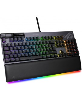 ASUS ROG Strix Flare II Animate klawiatura Gaming USB QWERTZ Niemiecki Czarny