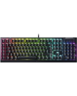 Mechaniczna klawiatura do gier Razer BlackWidow V4 X, zielony przełącznik, układ rosyjski, przewodowy, czarny Razer