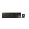 CHERRY DW 9100 SLIM klawiatura Dołączona myszka Uniwersalne RF Wireless + Bluetooth QWERTZ Swiss Czarny