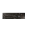 CHERRY DW 9100 SLIM klawiatura Dołączona myszka Uniwersalne RF Wireless + Bluetooth QWERTZ Swiss Czarny
