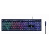 Gembird GGS-UMGL4-02 klawiatura Dołączona myszka USB QWERTY US English Czarny