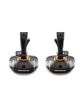 Thrustmaster T.16000M FCS SPACE SIM DUO Czarny, Pomarańczowy USB Joystick Analogowa/Cyfrowa PC