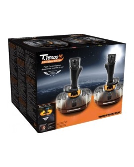 Thrustmaster T.16000M FCS SPACE SIM DUO Czarny, Pomarańczowy USB Joystick Analogowa/Cyfrowa PC