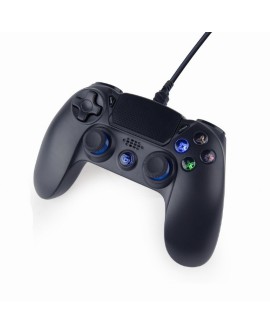 Gembird JPD-PS4U-01 przewodowy gamepad USB PS4/PC, czarny