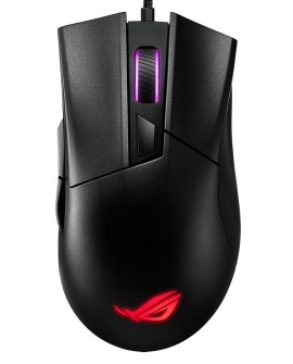 ASUS ROG Gladius II Core myszka Gaming Po prawej stronie USB Typu-A Optyczny 6200 DPI