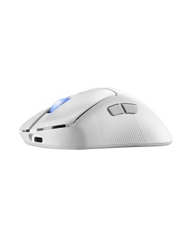 ASUS ROG Keris II Ace Wireless AimPoint White myszka Gaming Po prawej stronie RF Wireless + Bluetooth + USB Type-A Optyczny