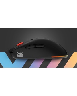 GENESIS Zircon XIII myszka Gaming Oburęczny RF Wireless + USB Type-C Optyczny 26000 DPI