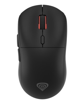 GENESIS Zircon XIII myszka Gaming Oburęczny RF Wireless + USB Type-C Optyczny 26000 DPI