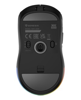 GENESIS Zircon XIII myszka Gaming Oburęczny RF Wireless + USB Type-C Optyczny 26000 DPI