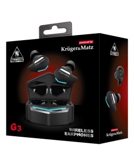 KRUGER & MATZ BEZPRZEWODOWE SŁUCHAWKI TWS G3