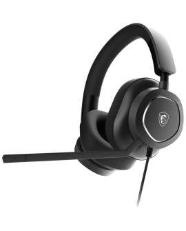 MSI Maestro 300 Zestaw słuchawkowy Przewodowa Opaska na głowę Gaming USB Type-C / USB Type-A Czarny