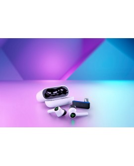 Razer Hammerhead HyperSpeed Słuchawki Bezprzewodowy Douszny Gaming Bluetooth Biały