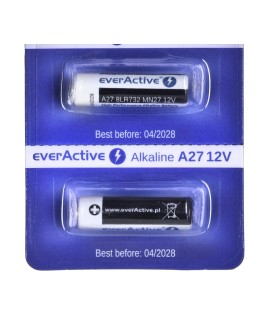EVERACTIVE BATERIE ALKALICZNE 27A 12V, BLISTER 5 SZT. 27A5BL