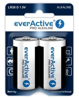 Zestaw baterii alkaliczne everActive EVLR20-PRO (x 2)