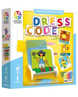 SmartGames Dress Code Gra planszowa Edukacyjny