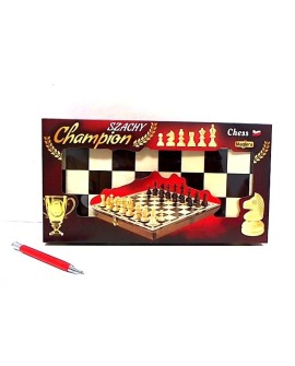 Gra Szachy drewniane Champion PUD 830339 469226 MAGIERA