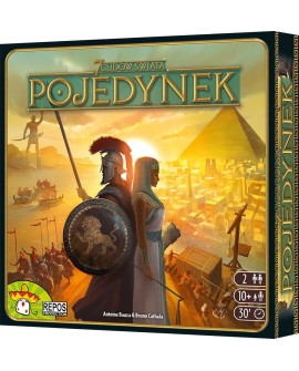 Gra planszowa 7 CUDÓW ŚWIATA - POJEDYNEK (POLSKA WERSJA)