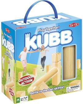 GRA PLENEROWA TACTIC KUBB 55135 W KARTONOWYM PUDEŁKU 8+