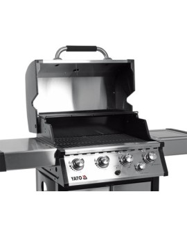 Grill gazowy YG.GRILL GAZOWY 4+1 stal nierdzewna 17,5KW