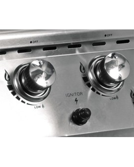 Grill gazowy YG.GRILL GAZOWY 4+1 stal nierdzewna 17,5KW